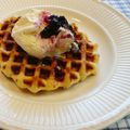 居酒屋モレノ's cooksnap of when they made ベルギーなのかな？ワッフル.