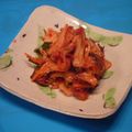 子猫まんま's cooksnap of when they made 目指せ話題入り！自信満々手作り白菜キムチ.