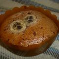 ponyoron's cooksnap of when they made バレンタインにバナナのショコラマフィン.