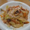 おけいはん０９１３'s cooksnap of when they made 【焼きうどん】.