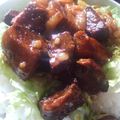 ポチ☆★'s cooksnap of when they made お肉がとってもトロトロ♪豚の角煮丼.