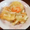 cerise15's cooksnap of when they made えびと山芋のサクふわ♪かき揚げ.
