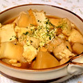 ＭＯＭＯMO's cooksnap of when they made 節約レシピ☆ハンペンと油揚げの卵とじ♪♪.