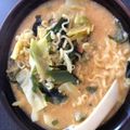 jun☆ki's cooksnap of when they made ＳＯＳ辛ラーメン.