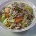 咲ら１６'s cooksnap of when they made 旦那リクエスト！塩バター焼きそば！.