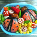 つりTOM's cooksnap of when they made 春のてんとうむし弁当.
