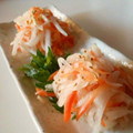 keiかな's cooksnap of when they made 我が家の紅白なます2☆柚子風味とごま風味.