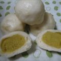 ぱむこる's cooksnap of when they made 簡単☆さつま芋だけまんじゅう♪.