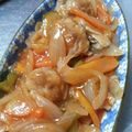 ♡るるる♡'s cooksnap of when they made 豚こまで簡単☆揚げない酢豚.