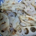 jun_ya's cooksnap of when they made しゃきしゃき☆れんこんのごまきんぴら.