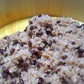 yukamorin's cooksnap of when they made 簡単炊飯器で赤飯.