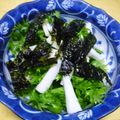Jock's cooksnap of when they made わさび菜と長芋のサラダ.