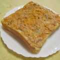 ステルトミチル's cooksnap of when they made 鮭マヨバジルトースト.