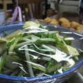 kikikko's cooksnap of when they made チーズがアクセント☆水菜と人参のサラダ.