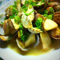 keromido's cooksnap of when they made 【定番】あさりの酒蒸し.
