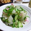 さらだaaa's cooksnap of when they made カブの洋風サラダ♪.