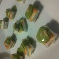 べじゅ's cooksnap of when they made ✿チーズサンドはんぺんのバジルソースかけ.