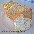 kurukurumin's cooksnap of when they made お友達のHMを使ったケークサレ☆覚え書き.