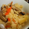秘伝のタレ's cooksnap of when they made 中華風☆きのこと豚の炊き込みご飯♪.