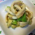 あやまんまる's cooksnap of when they made いかとアボカドとトマトのレモンマリネ.