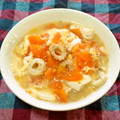 ★しょーこ★'s cooksnap of when they made 超簡単でほっこり『豆腐とちくわの卵とじ』.