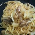 ☆しゃーまま☆'s cooksnap of when they made 舞茸の和風パスタ❤レモンバター醤油風味✿.