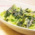 ✿ユカリーナ✿'s cooksnap of when they made じゃこわかめときゃべつのサラダ.