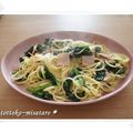 わしお's cooksnap of when they made 簡単★ほうれん草のクリームパスタ.