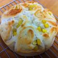 品川心中's cooksnap of when they made 栗入り白あんパン.