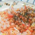 ｓｈｅｅ子's cooksnap of when they made 簡単☆紅しょうが＆鮭フレークのチャーハン.