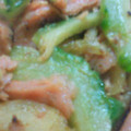 熊人すみこ's cooksnap of when they made ゴーヤとSPAMの味噌炒め.