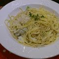 コリケン's cooksnap of when they made ☆牡蛎とほうれん草のクリームソースパスタ.