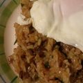 此尾サン's cooksnap of when they made **簡単!!焼肉ピラフ**.