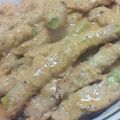きんぎょねこ's cooksnap of when they made 10分でアスパラポークの煮込みタンドリー.
