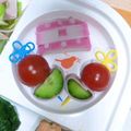 まっきー♪３７'s cooksnap of when they made ぉ弁当にｶﾜｲｨ♪柄カマボコ●〇●〇●.