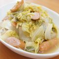 ななクレープ's cooksnap of when they made 白菜とウインナーのオイスター煮.