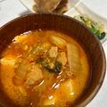 緑の人魚's cooksnap of when they made シーチキンとキムチのおみそ汁.