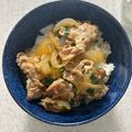 チョコチョコかえる's cooksnap of when they made 【基本】吉野家系かんたん豚丼.