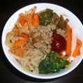 ゆずかりんママ's cooksnap of when they made 簡単ビビンバ.