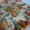hinaたん's cooksnap of when they made 超簡単！フライパンdeパリパリピザ☆.