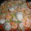 たちゅら's cooksnap of when they made フライパン１つで★バレンシア風パエリア★.