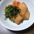 しんしょうはは's cooksnap of when they made とっても簡単　☆　厚揚げ水菜煮込み.