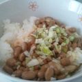 milmo1205's cooksnap of when they made 納豆卵かけごはん♪簡単ねこまんま.