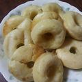ちはポンママ's cooksnap of when they made 水切りヨーグルトで簡単焼きドーナツ☆.