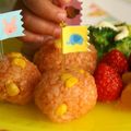 うさぎのシーマ's cooksnap of when they made お弁当にも！サッカーおにぎり～大人向け～.