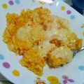 ★くちゅ～る★'s cooksnap of when they made にんじんと玉ねぎのすりおろしバターライス.
