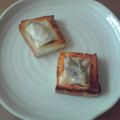 えり8eight's cooksnap of when they made みんなはイケる!?プルーンチーズトースト.