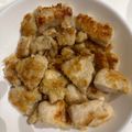 ママメイン！時々子供's cooksnap of when they made *鶏むね肉DE簡単柔らか～♪チキンカツ*.