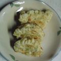 もちゃちゅ's cooksnap of when they made お宿メニューを再現。蓮根の青海苔天ぷら.