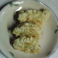もちゃちゅ's cooksnap of when they made お宿メニューを再現。蓮根の青海苔天ぷら.